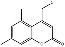 4-(CHLOROMETHYL)-5,7-DIMETHYL-2H-CHROMEN-2-ONE 结构式