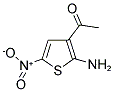 2-AMINO-3-METHYLCARBONYL-5-NITROTHIOPHENE 结构式
