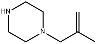 1-(2-甲基丙-2-烯-1-基)哌嗪 结构式