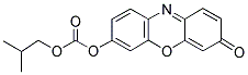 7-(ISOBUTOXYCARBONYLOXY)-3H-PHENOXAZIN-3-ONE 结构式