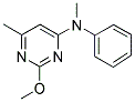 N-(2-METHOXY-6-METHYLPYRIMIDIN-4-YL)-N-METHYLANILINE 结构式