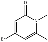 4-CHLORO-1,6-DIMETHYLPYRIDIN-2(1H)-ONE 结构式