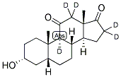 5BETA-ANDROSTAN-3ALPHA-OL-11,17-DIONE-9,12,12,16,16-D5 结构式