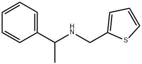 (1-PHENYLETHYL)THIOPHEN-2-YLMETHYLAMINE 结构式