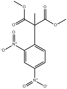DIMETHYL 2-(2,4-DINITROPHENYL)-2-METHYLMALONATE 结构式