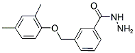 3-(2,4-DIMETHYL-PHENOXYMETHYL)-BENZOIC ACID HYDRAZIDE 结构式