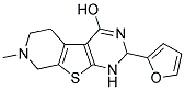 2-(2-FURYL)-7-METHYL-1,2,5,6,7,8-HEXAHYDROPYRIDO[4',3':4,5]THIENO[2,3-D]PYRIMIDIN-4-OL 结构式