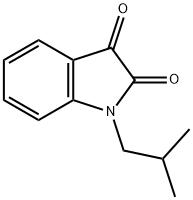 1-异丁基靛红 结构式