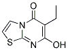 6-Ethyl-7-hydroxy-5H-[1,3]thiazolo[3,2-a]pyrimidin-5-one 结构式