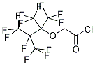 [PERFLUORO-(1',1',2'-TRIMETHYL)PROPOXY]ACETYL CHLORIDE 结构式