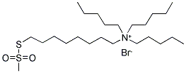 8-(TRIPENTYLAMMONIUM)OCTYL METHANETHIOSULFONATE BROMIDE 结构式