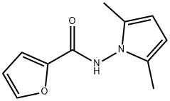 N-(2,5-DIMETHYL-1H-PYRROL-1-YL)-2-FURAMIDE 结构式