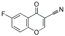 3-CYANO-6-FLUOROCHROMONE 结构式