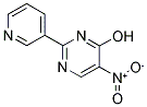 4-Hydroxy-5-nitro-2-(pyridin-3-yl)pyrimidine 结构式