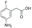 (5-Amino-2-fluoro-phenyl)-acetic acid 结构式