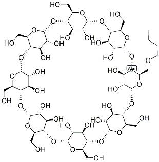 BUTYL-Γ-CYCLODEXTRIN 结构式