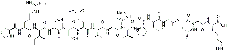H-Pro-Arg-Ile-Ser-Ser-Glu-Val-His-Ile-Pro-Leu-Gly-Asp-Ala-Lys-OH 结构式