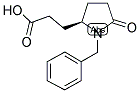 (R)-1-BENZYL-5-CARBOXYETHYL-2-PYRROLIDINONE 结构式