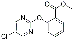 2-[(5-CHLOROPYRIMIDIN-2-YL)OXY]BENZOIC ACID, METHYL ESTER 结构式