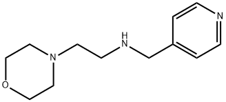(2-MORPHOLIN-4-YL-ETHYL)-PYRIDIN-4-YLMETHYL-AMINE 结构式