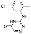 3-(5-CHLORO-2-METHYL-PHENYLAMINO)-4H-[1,2,4]TRIAZIN-5-ONE 结构式