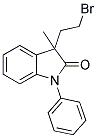 3-(2-BROMOETHYL)-3-METHYL-1-PHENYL-1,3-DIHYDRO-2H-INDOL-2-ONE 结构式
