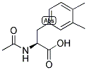 (S)-N-ACETYL-3,4-DIMETHYLPHENYLALANINE 结构式