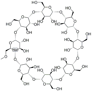 METHYL GAMMA-CYCLODEXTRIN 结构式