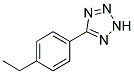 5-(4-ETHYLPHENYL)-2H-TETRAZOLE 结构式