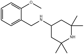 (2-METHOXY-BENZYL)-(2,2,6,6-TETRAMETHYL-PIPERIDIN-4-YL)-AMINE 结构式