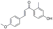 4'-HYDROXY-4-METHOXY-2'-METHYLCHALCONE 结构式