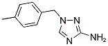 1-(4-Methyl-benzyl)-1H-[1,2,4]triazol-3-ylamine 结构式