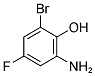 2-Amino-6-bromo-4-fluorophenol 结构式