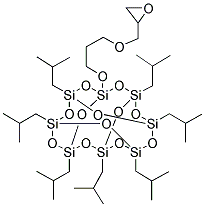 GLYCIDYLISOBUTYL POSS 结构式