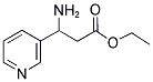 3-Amino-3-pyridin-3-yl-propionic acid ethyl ester 结构式