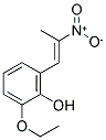 1-(3-ETHOXY-2-HYDROXYPHENYL)-2-NITROPROPENE 结构式