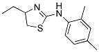 (2,4-DIMETHYL-PHENYL)-(4-ETHYL-4,5-DIHYDRO-THIAZOL-2-YL)-AMINE 结构式