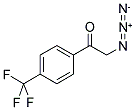 2-AZIDO-1-(4-TRIFLUOROMETHYL-PHENYL)-ETHANONE 结构式
