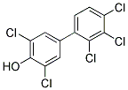 2',3,3',4',5-PENTACHLORO-4-BIPHENYLOL 结构式