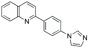 2-[4-(1H-IMIDAZOL-1-YL)PHENYL]QUINOLINE 结构式