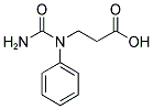 3-(1-苯基脲基)丙酸 结构式