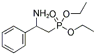 (2-Amino-2-phenyl)ethylphosphonic acid, diethyl ester 结构式
