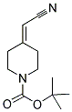 4-(CYANOMETHYLENE)PIPERIDINE-1-CARBOXYLIC-ACID-1,1-DIMETHYLETHYL ESTER 结构式