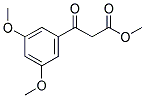 3-(3,5-二甲氧基苯基)-3-氧丙酸甲酯 结构式