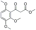 3-氧代-3-(2,3,6-三甲氧基苯基)丙酸甲酯 结构式