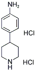 4-PIPERIDIN-4-YL-PHENYLAMINE 2HCL 结构式