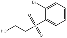 2-(2'-溴苯磺酰基)乙醇 结构式