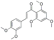 3,4,2',4',6'-PENTAMETHOXYCHALCONE 结构式