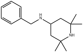 苄基-(2,2,6,6-四甲基-哌啶-4-基)-胺 结构式