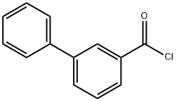 联苯-3-甲酰氯 结构式